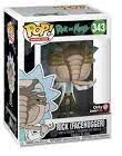 Figurka Funko POP! Rick and Morty Rick with Facehugger GameStop (Stan Boxa 8/10) #343 *Na zamówienie – zdjęcie 3