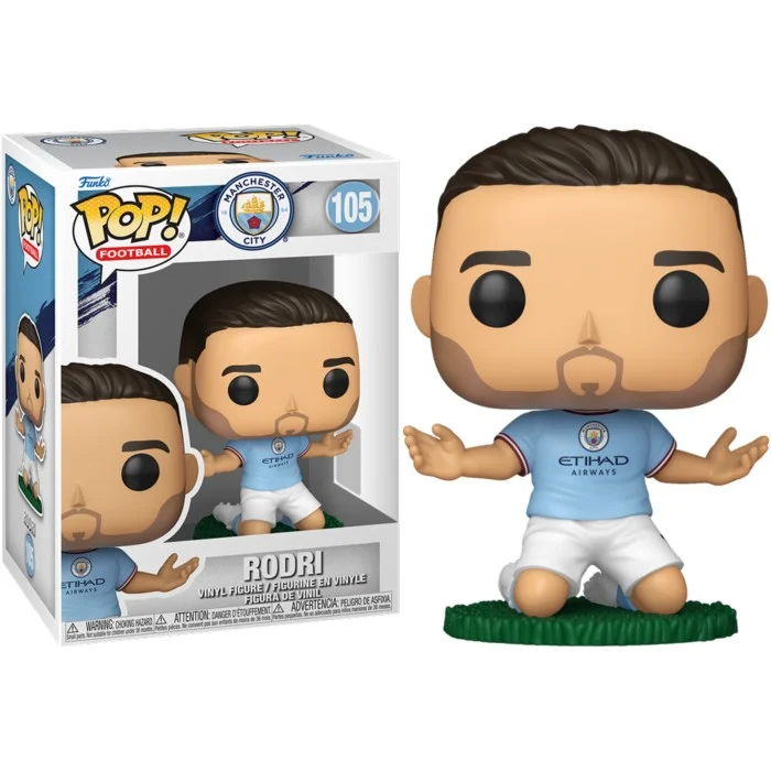 Funko POP! Football (Soccer): Manchester City - Rodri Cascante #105