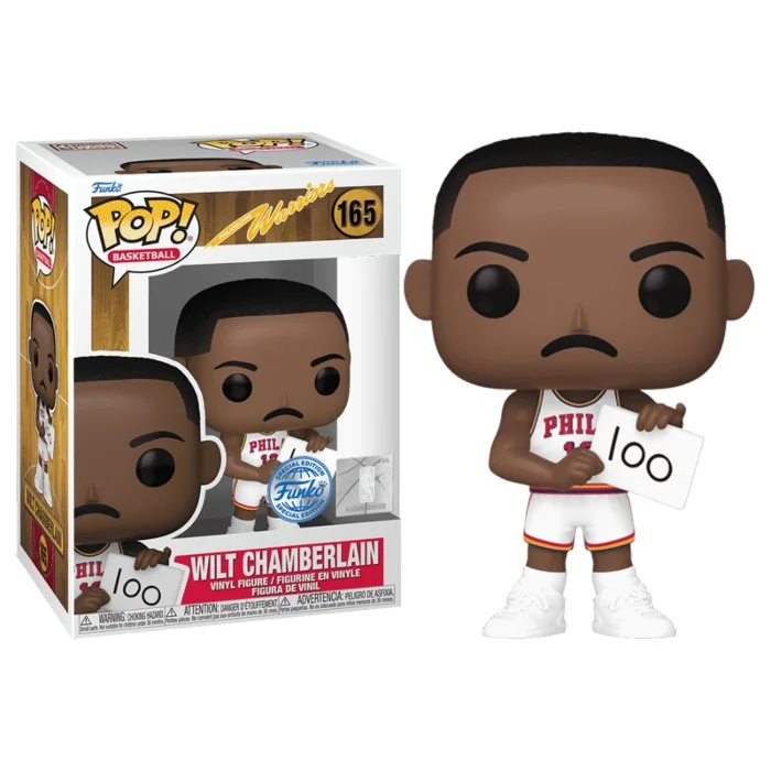 Funko POP! NBA Basketball - Wilt Chamberlain 1962 Philadelphia Warriors Special Edition