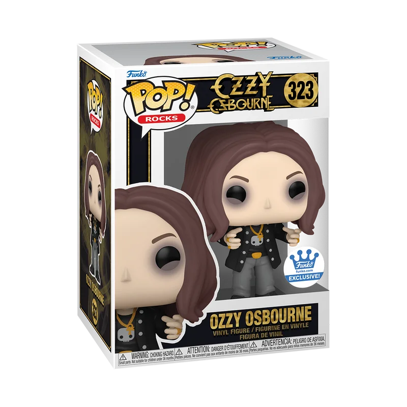 Figurka Funko POP! Ozzy Osbourne-Ozzy Osbourne in Black Suit Special Edition #323 *Na zamówienie – zdjęcie 2