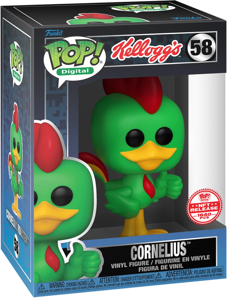 Figurka Funko Pop! Digital: Kellog'S - Cornelius (Nft Release)(1640 Pcs) #58* Na zamówienie