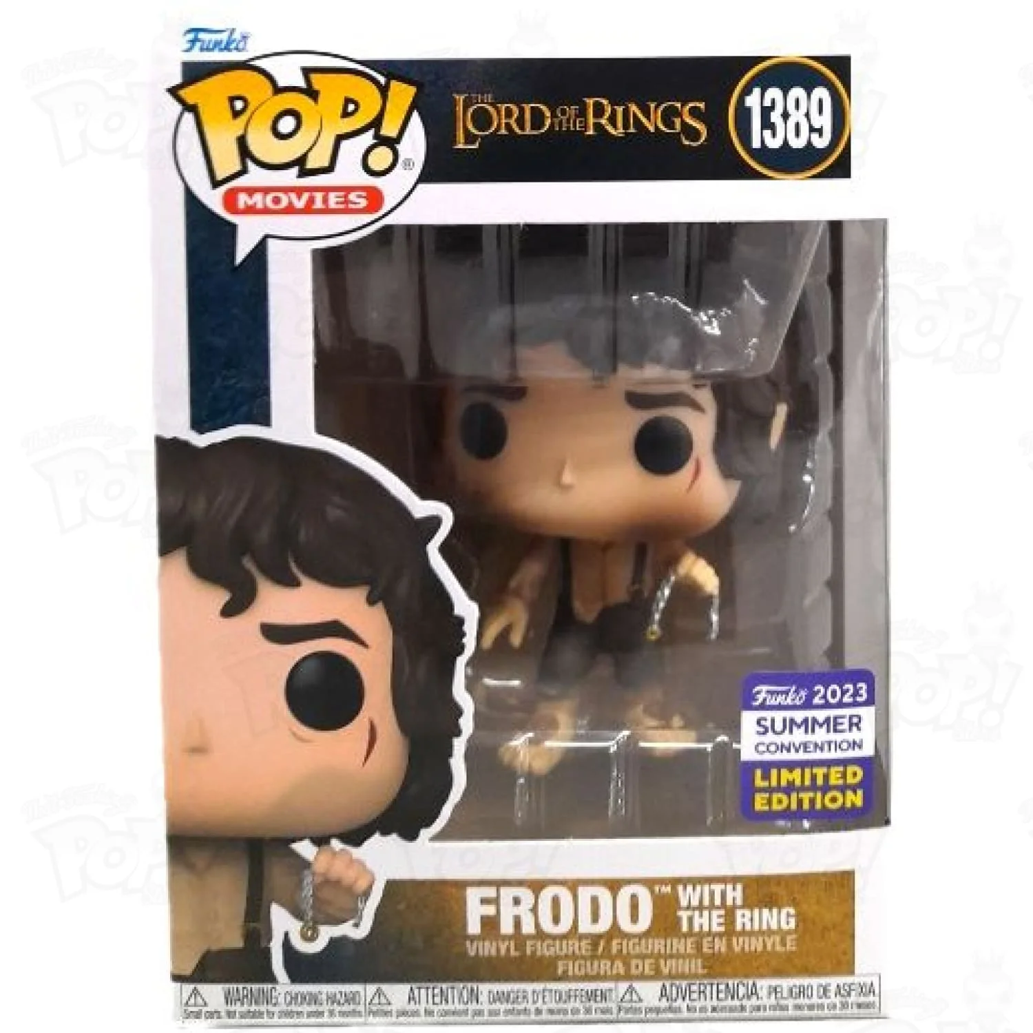 Figurka Funko POP! Movies The Lord Of The Rings: Frodo W/ The Ring (2023 Summer Convention) Special Edition #1389