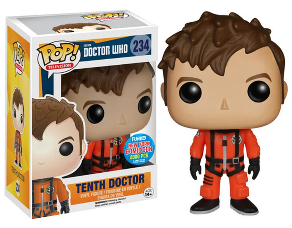 Funko POP! Doctor Who Dr #10 in Orange Spacesuit NYCC 234 (NYCC) *Na zamówienie