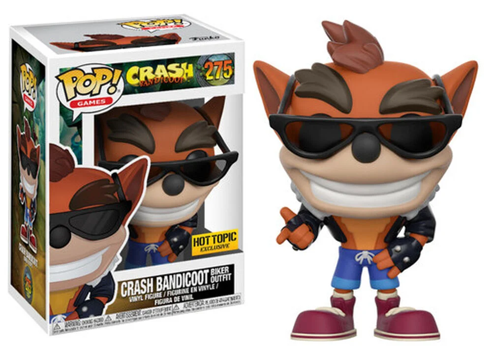 Funko POP! Crash Bandicoot Crash Biker Outfit 275 (Exclusive) *Na zamówienie