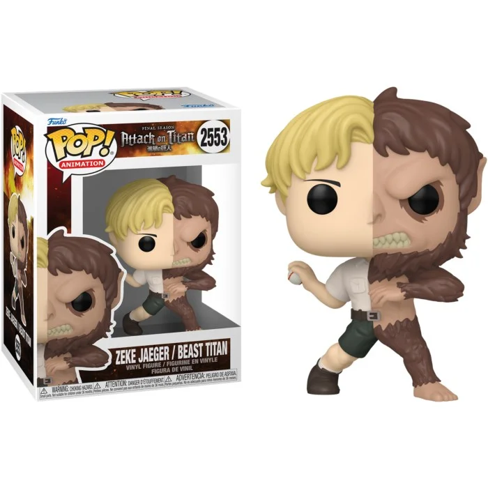 Funko POP! Attack on Titan - Zeke Jaeger / Beast Titan (Split) #2553