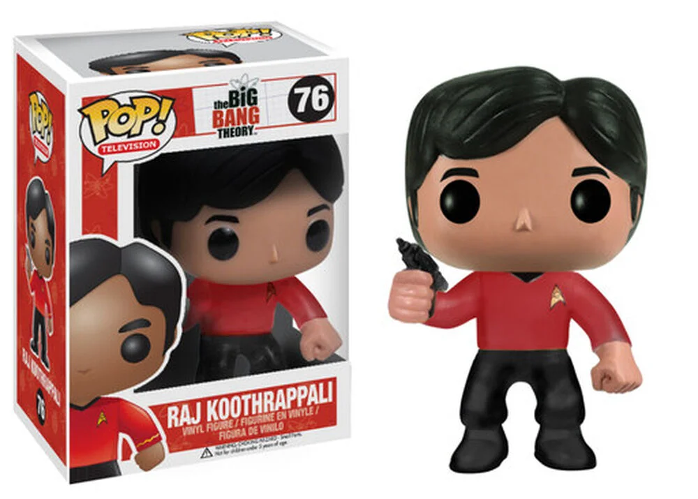 Funko POP! The Big Bang Theory Teoria Wielkiego Podrywu: Raj Star Trek #76
