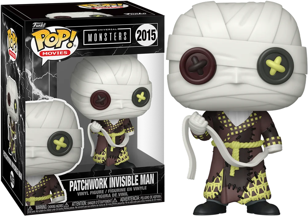 Figurka Funko POP! Universal Monsters - Patchwork Invisible Man #2015