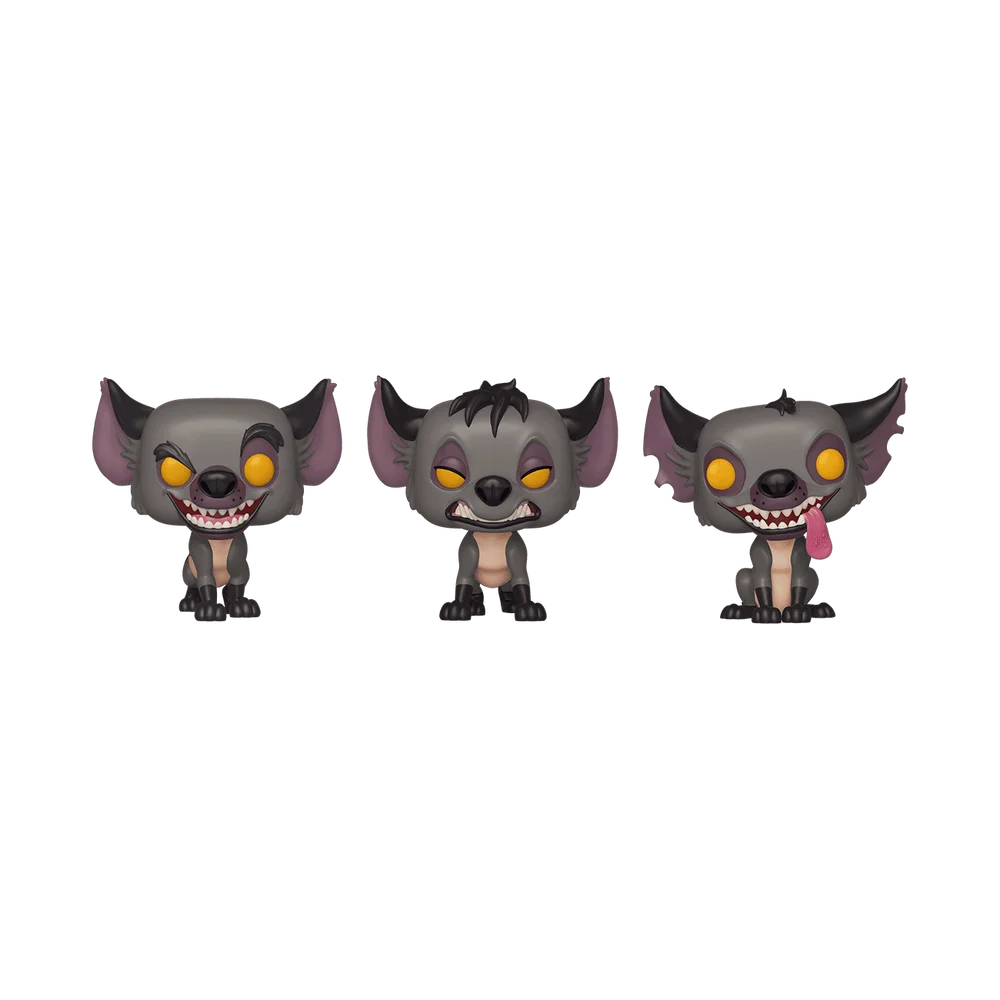 Funko POP! Disney Banzai, Shenzi & Ed 3-Pack 3 (Exclusive) *Na zamówienie