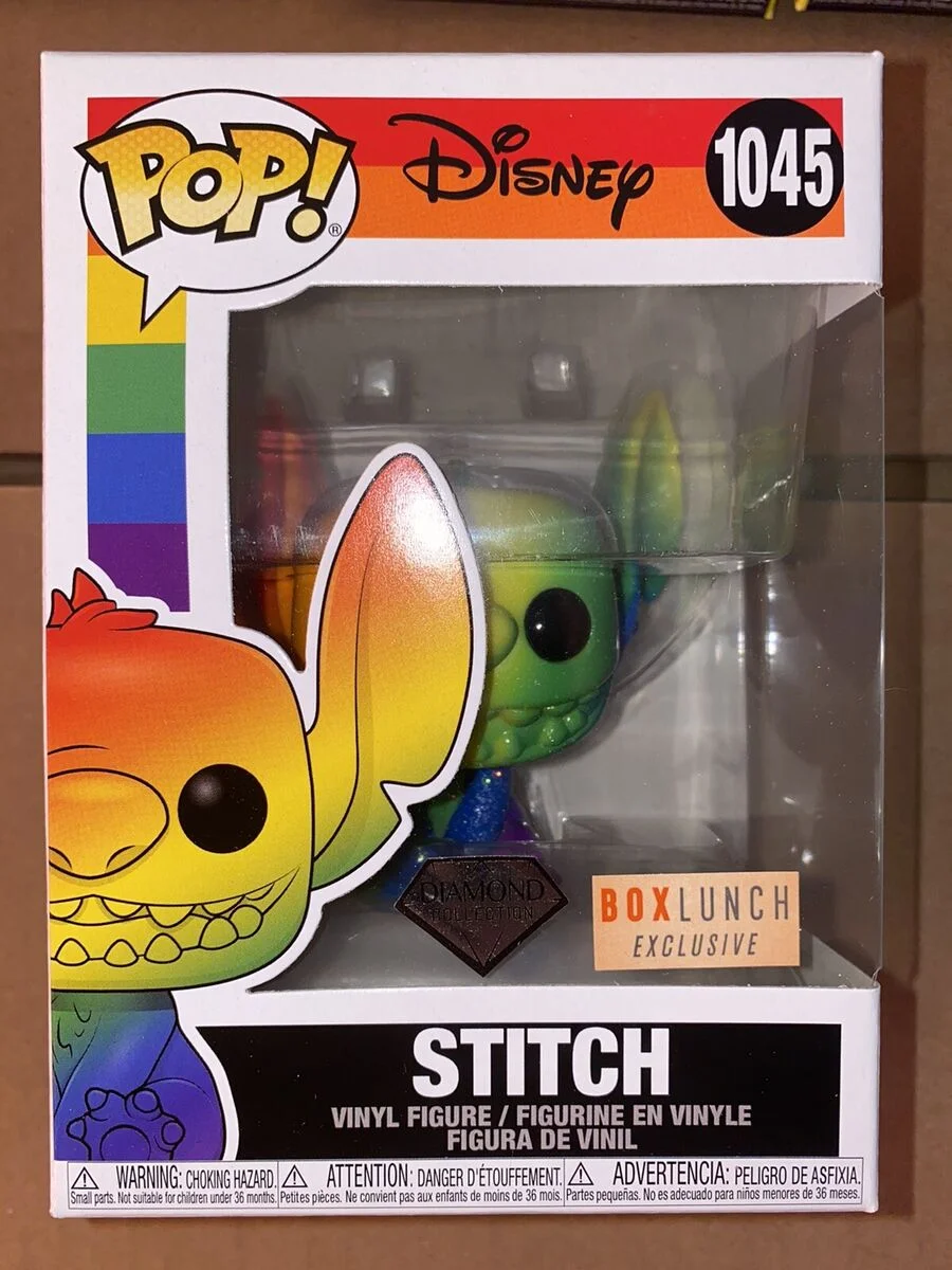Figurka Pride Funko POP Stitch 1045 BoxLunch Exlcusive uszkodzony box