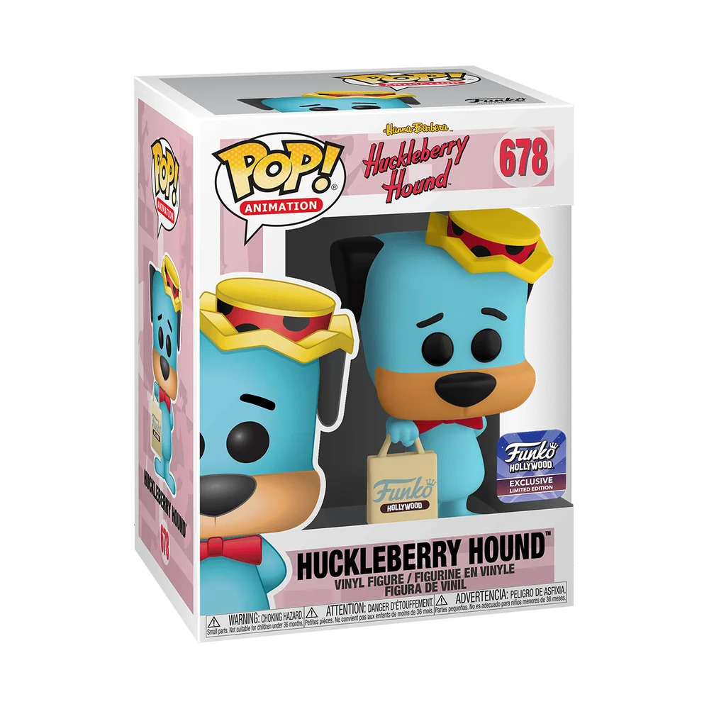 Funko POP! Hanna-Barbera Animation: HB - Huckleberry Hound W/Bag 678 (Exclusive) *Na zamówienie