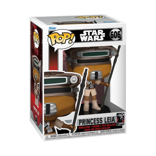 Figurka Star Wars Star Wars Return OF THE Jedi 40TH: Leia "Boushh" #606 – zdjęcie 3