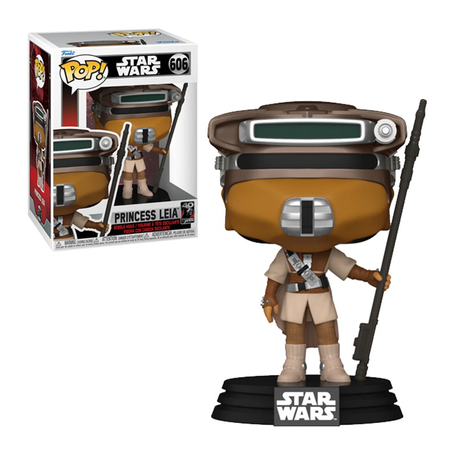 Figurka Star Wars Star Wars Return OF THE Jedi 40TH: Leia "Boushh" #606