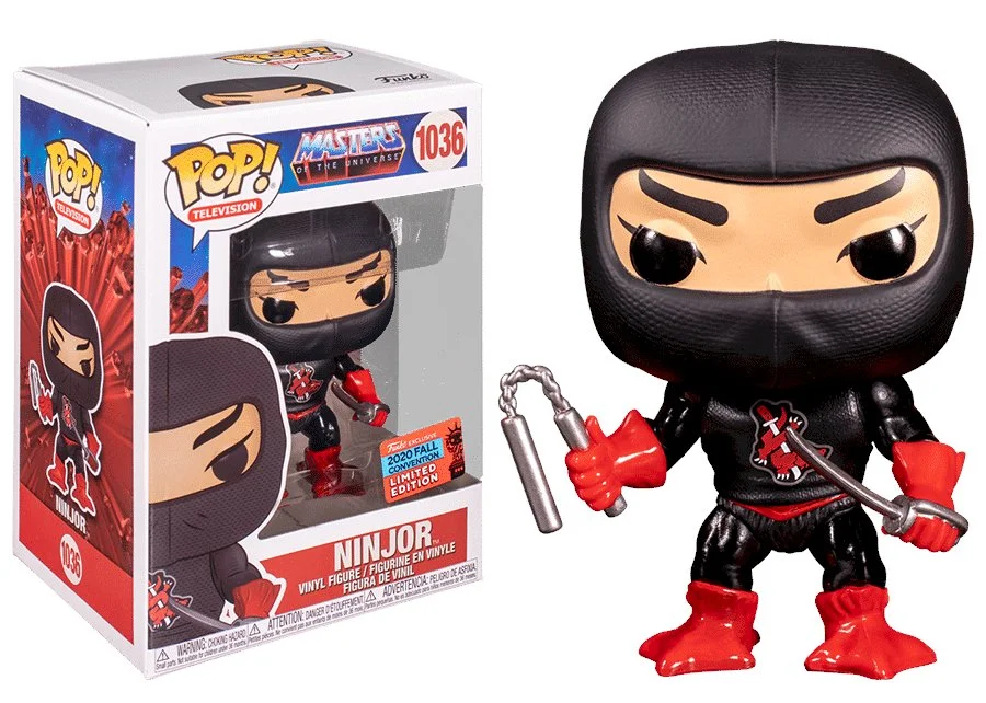 Figurka Masters of the Universe Classic Funko POP! Ninjor 1036 (Lekko uszkodzone pudełko -zdjęcie)