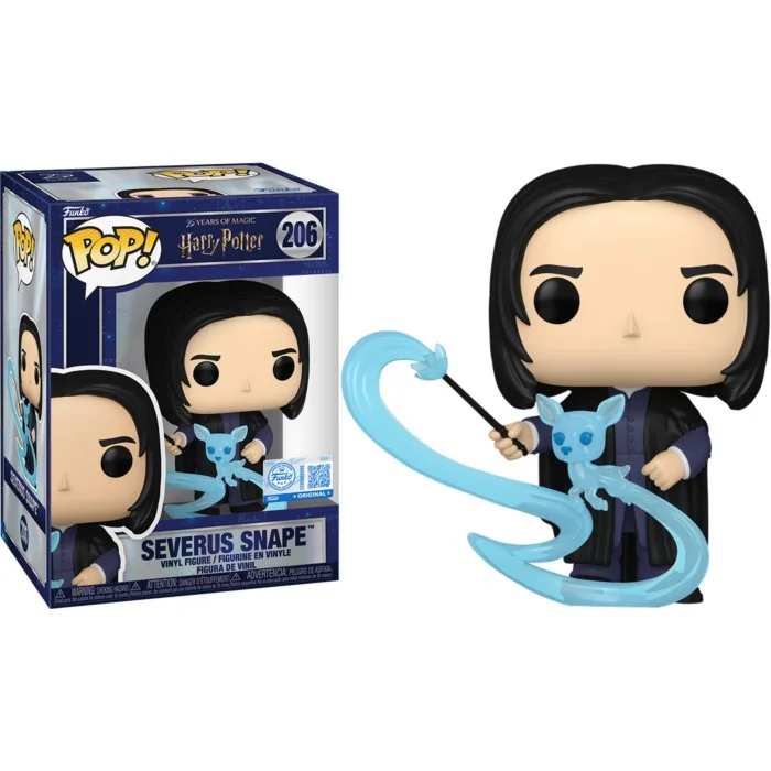 Funko POP! Harry Potter - Severus Snape with Patronus Special Edition #206