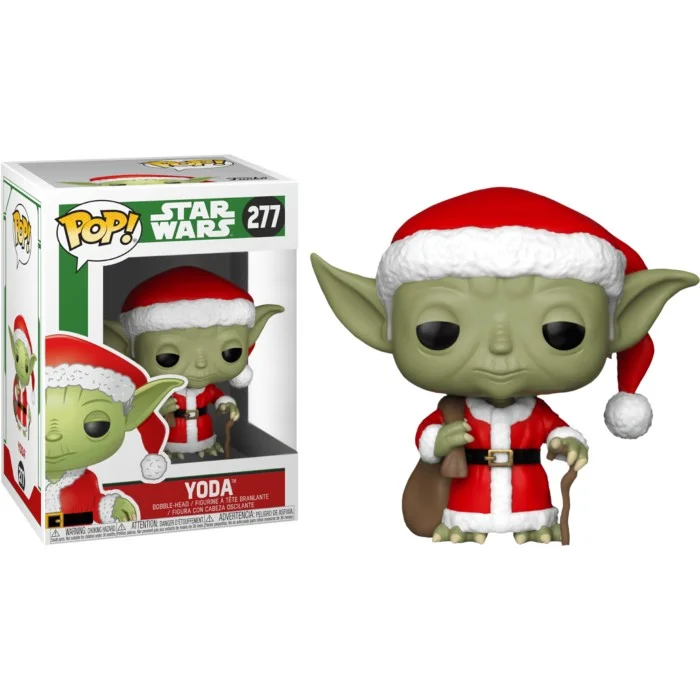 Funko POP! Star Wars - Yoda as Santa Christmas Holiday #277