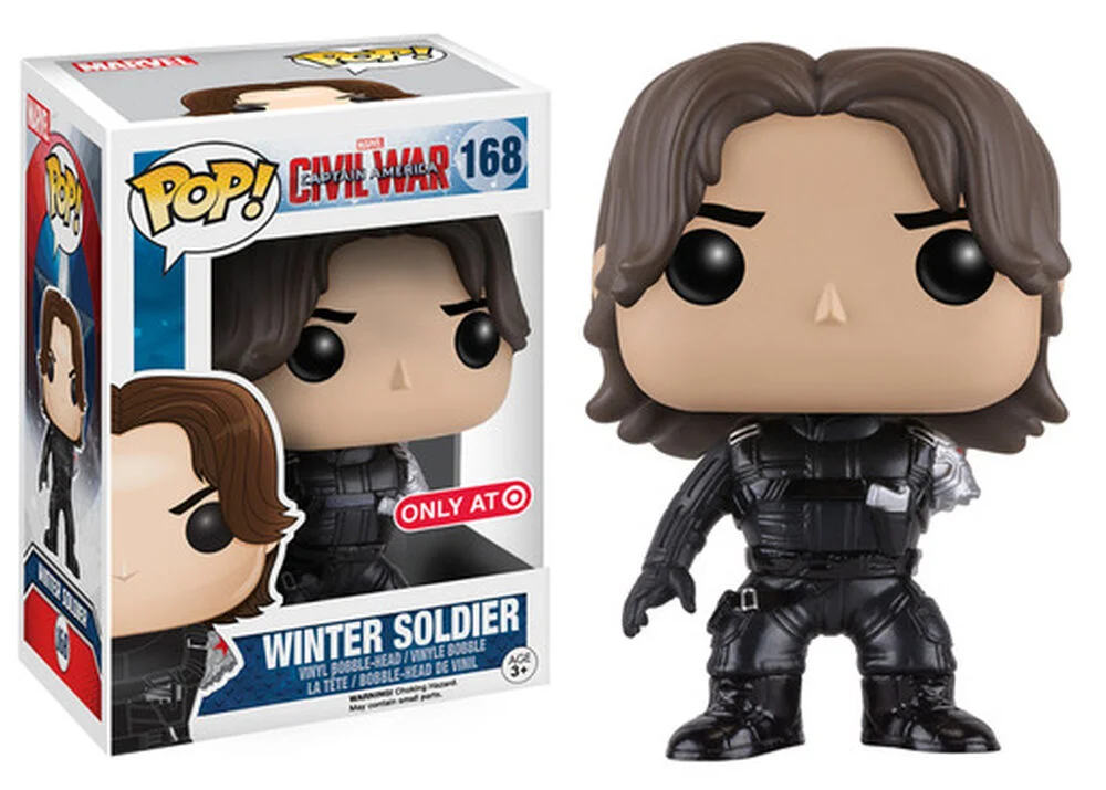 Funko POP! Marvel Cap America 3 - Winter Soldier(No Arm) 168 (Exclusive) *Na zamówienie