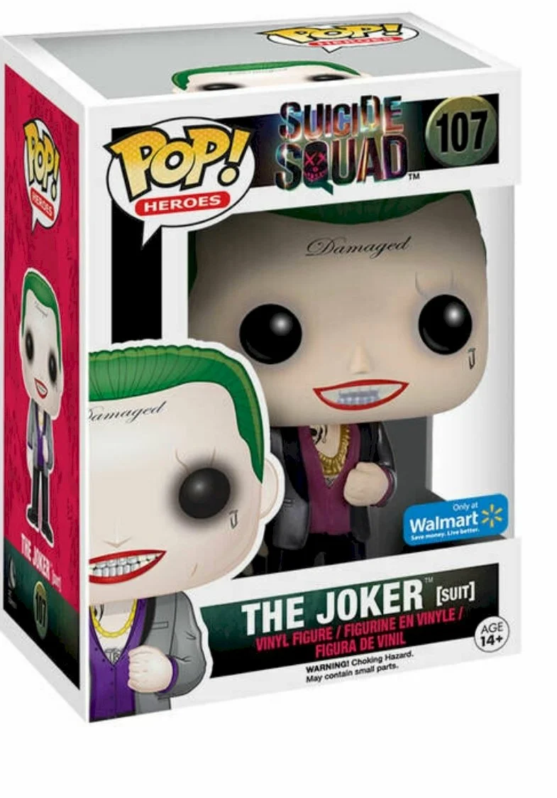 Figurka Funko POP! Suicide Squad The Joker Walmart #107 – zdjęcie 3