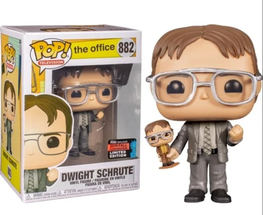 Figurka Funko POP The Office: Dwight Holding Dwight 882 Exc *Na zamówienie – zdjęcie 3