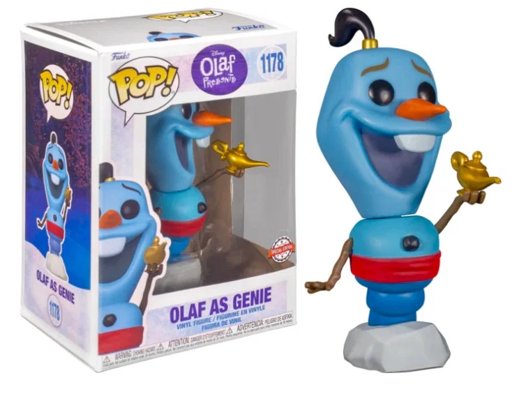 Figurka Funko POP Disney: Olaf As Genie 1178 Exc
