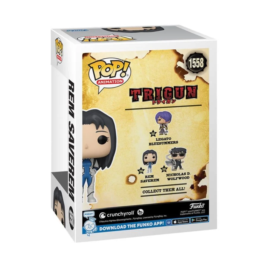 Funko POP! Trigun Rem Saverem 1558