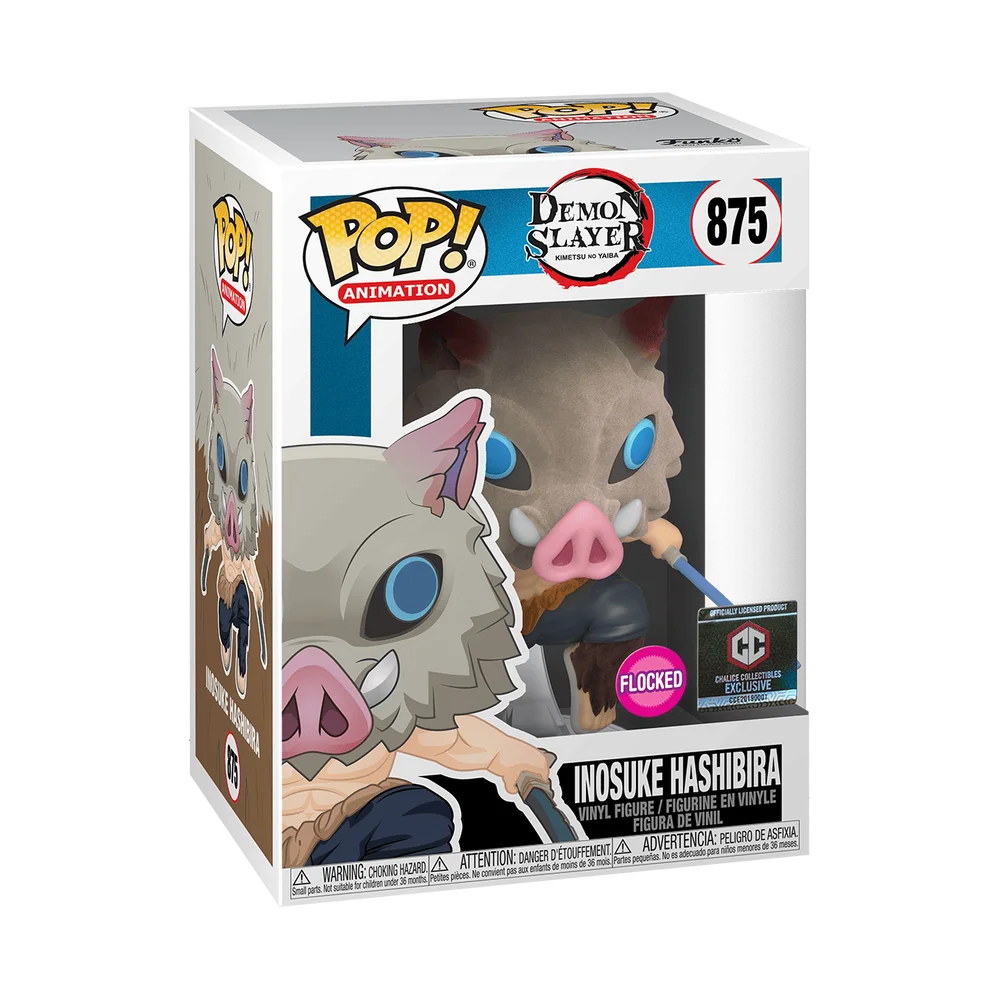 Funko POP! Demon Slayer Animation:DemonSlayer-InosukeW/Chase(FL) (CCI) 875 (Chase) *Na zamówienie