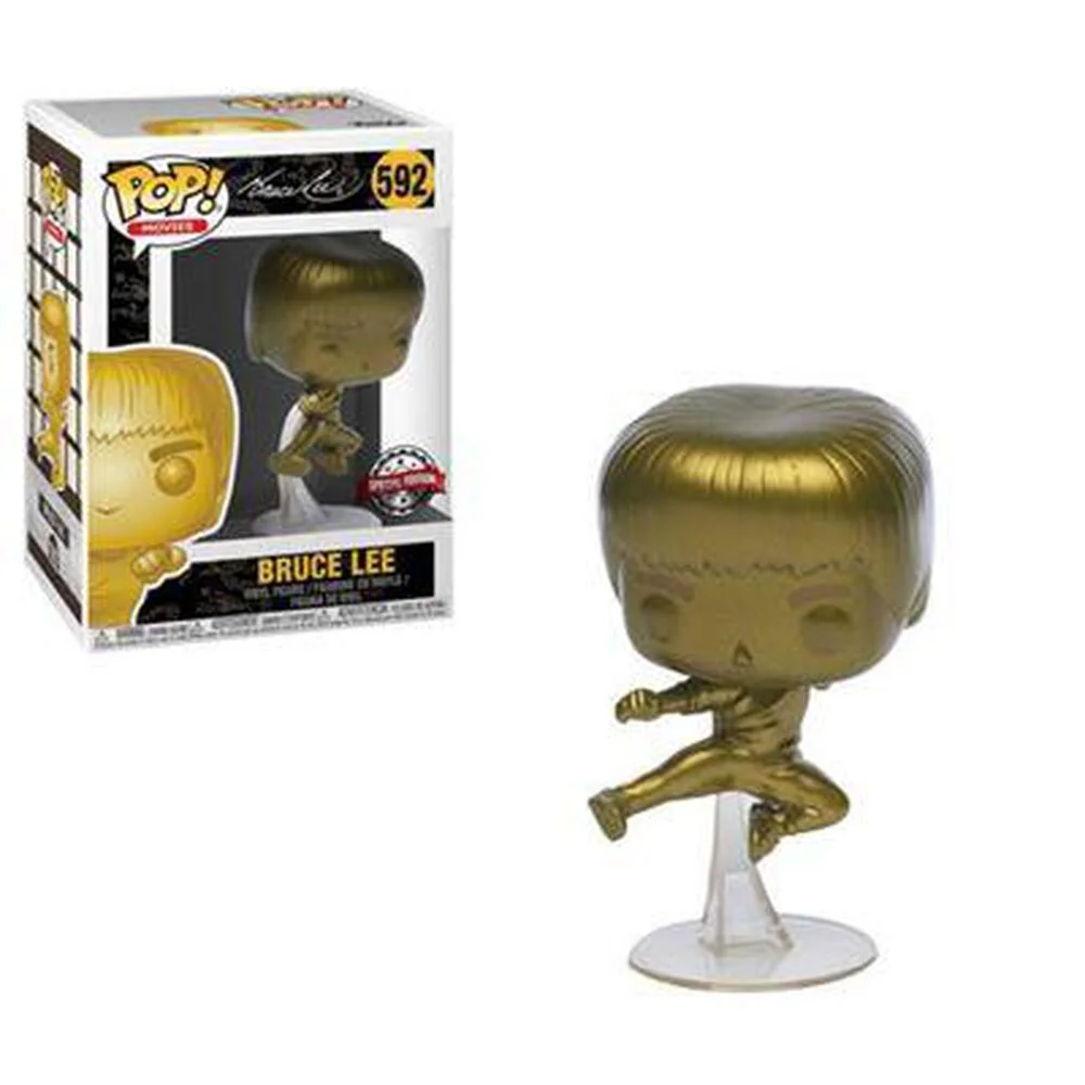Funko POP! Game of Death Movie: Game of Death - Bruce Lee KICKING (Gold) 592 (Exclusive) *Na zamówienie
