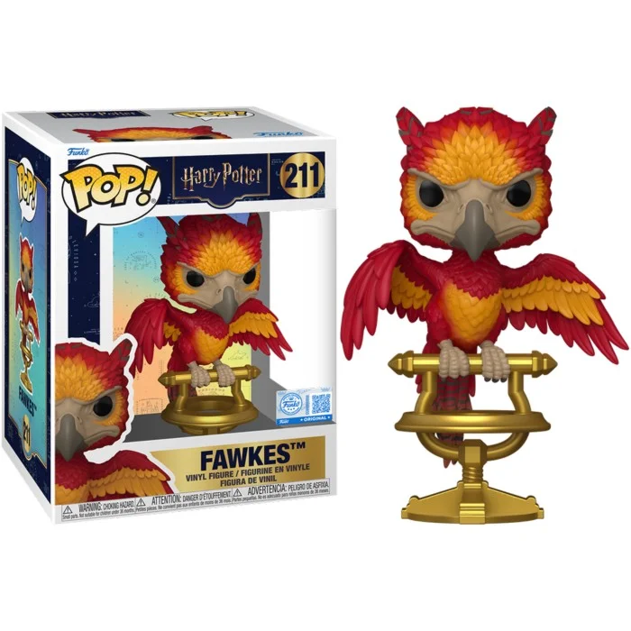 Funko POP! Harry Potter - Fawkes Premium Special Edition #211
