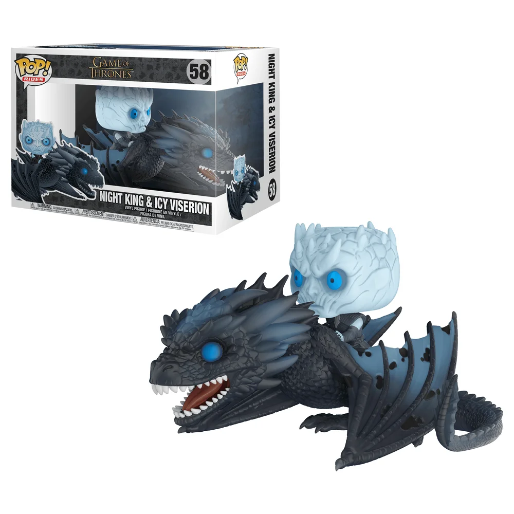 Funko POP! Game of Thrones GOT - Night King & Icy Viserion (GW) 58 *Na zamówienie