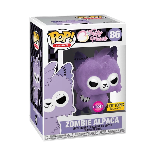 Funko POP! Tasty Peach Funko:TastyPeach-LavenderZombieAlpaca(FL) 86 (Flocked) *Na zamówienie