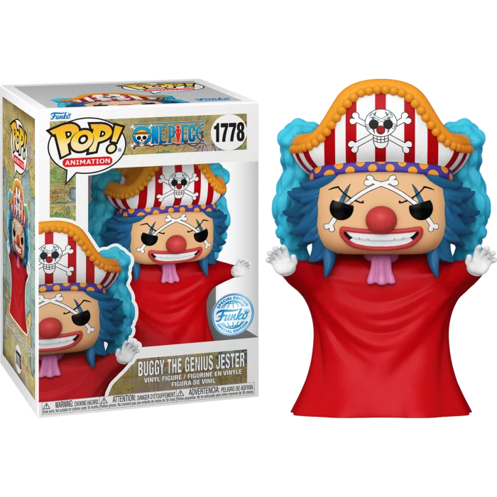 Figurka Funko POP: One Piece - Buggy the Genius Jester 1778 Special Edition