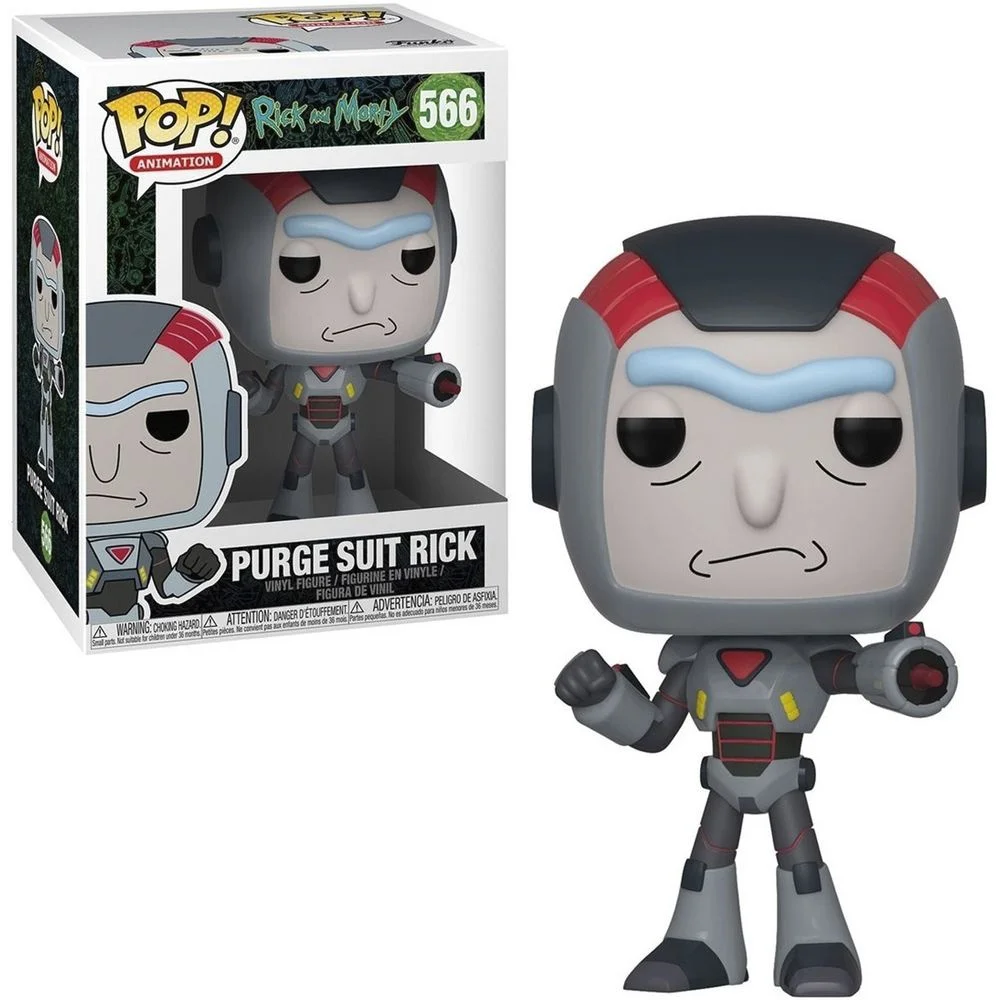 Funko POP! Rick and Morty Animation: R&M S6: Purge Suit Rick #566 *Na zamówienie
