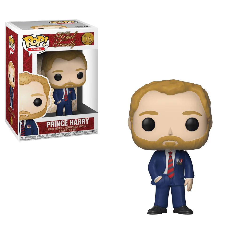Funko POP! Public Domain Royal Family S1 - Prince Harry 06 *Na zamówienie