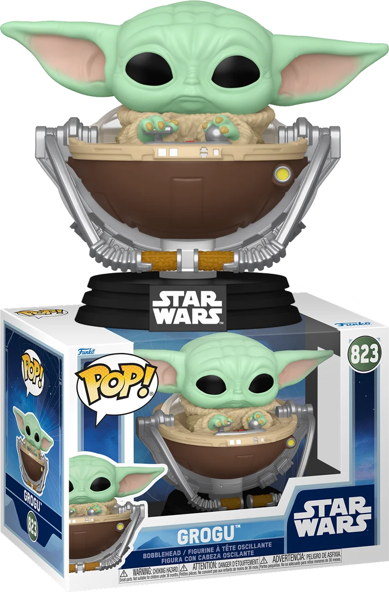 Figurka Funko POP! Star Wars: The Mandalorian & Grogu (2026) - Grogu in Hover Pram #823