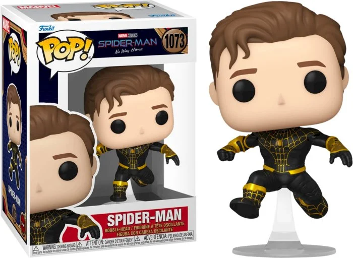 Figurka Funko POP Spider-Man: No Way Home - Spider-Man Unmasked Black Suit 1073