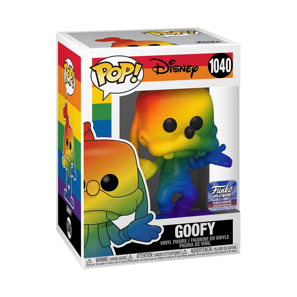 Funko POP! Disney Disney: Pride- Goofy(RNBW) 1040 (Exclusive) *Na zamówienie