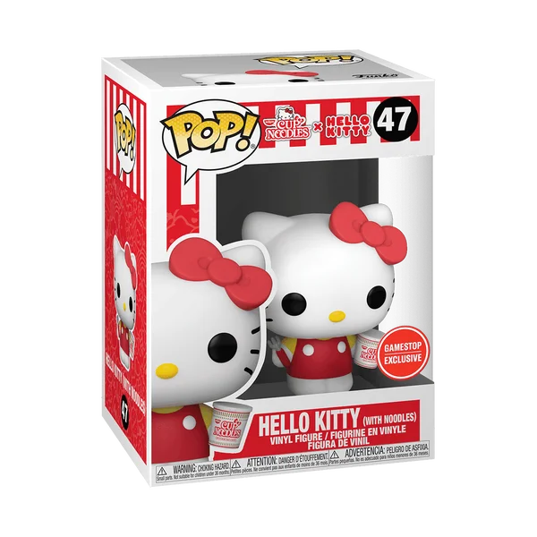 Funko POP! Sanrio Sanrio: HKxNissin- HK w/Noodles & Fork 47 (Exclusive) *Na zamówienie