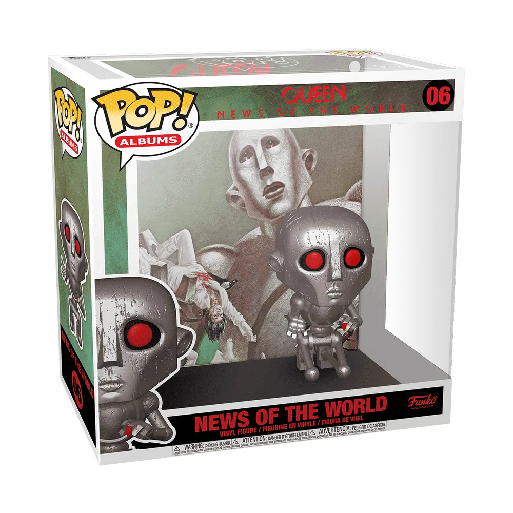Funko POP! Queen Albums Queen - News of the World 06 (Metallic) *Na zamówienie