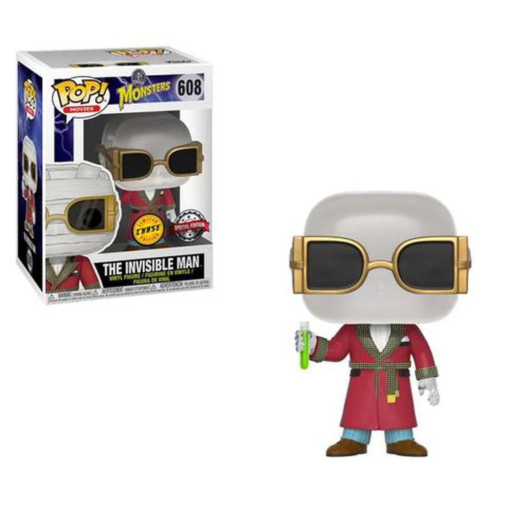 Funko POP! Universal Monsters The Invisible Man (Clear) 608 (Chase) *Na zamówienie