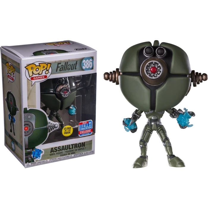 Figurka Funko POP Fallout - Assaultron Glow in the Dark 386
