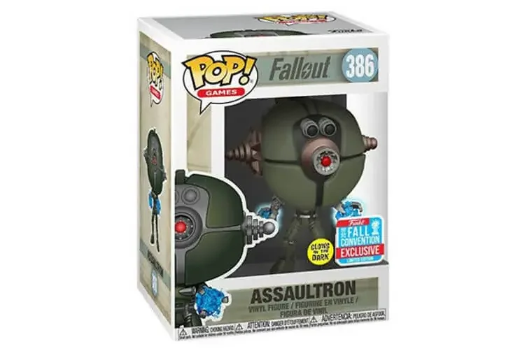 Figurka Funko POP! Fallout - Assaultron Glow Special Edition #386 – zdjęcie 2