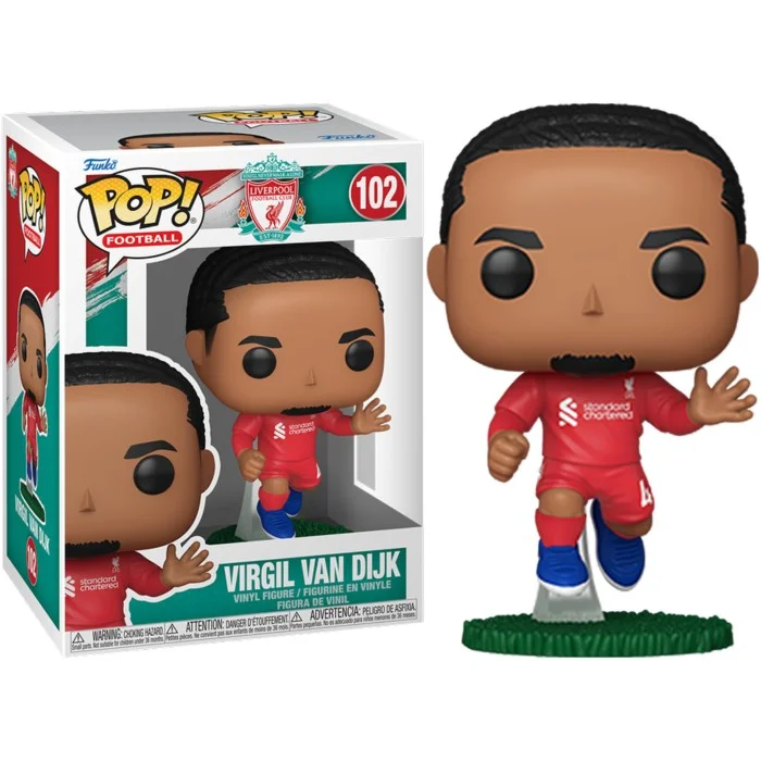Funko POP! Football (Soccer): Liverpool - Virgil Van Dijk #102