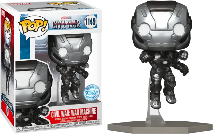 Figurka Funko POP Captain America Civil War: War Machine Build-A-Scene Special Edition 1149