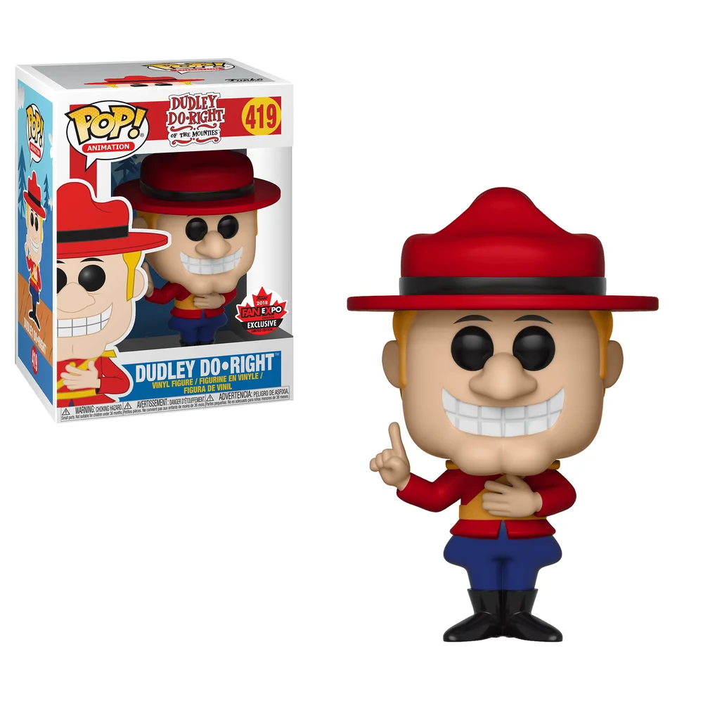 Funko POP! Dudley Do-Right Dudley Do Right- Dudley 419 (Exclusive) *Na zamówienie