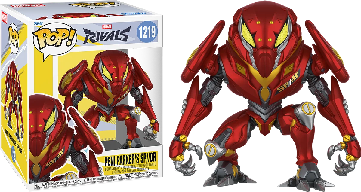 Figurka Funko POP! Marvel Rivals - Peni Parker's SP//DR Super Sized 6" #1219