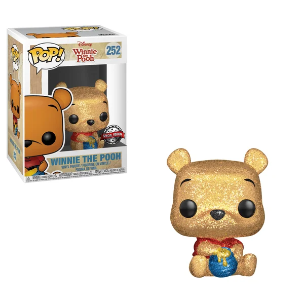 Funko POP! Disney Winnie the Pooh - Seated Pooh (DGLT) 252 (Exclusive) *Na zamówienie