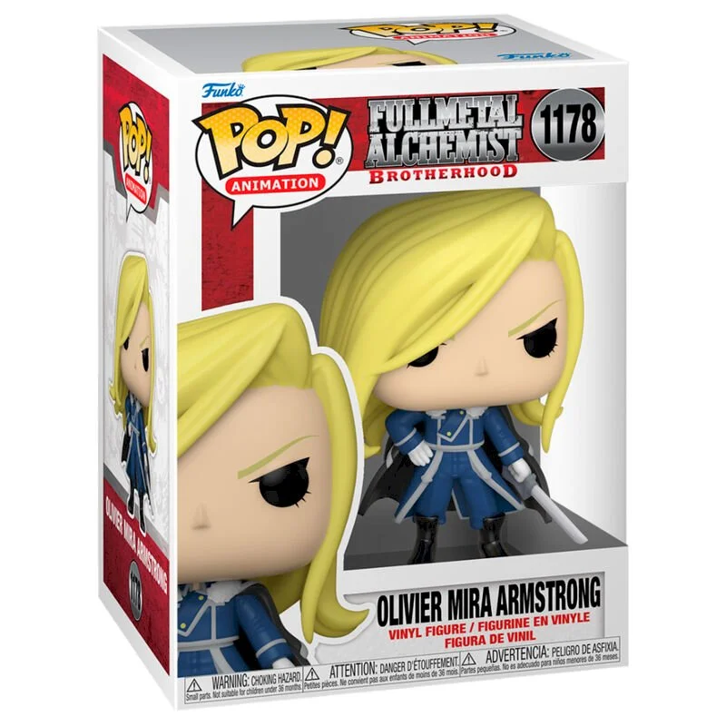 Figurka Funko POP Full Metal Alchemist: Oliver Mira Armstrong 1178 – zdjęcie 2