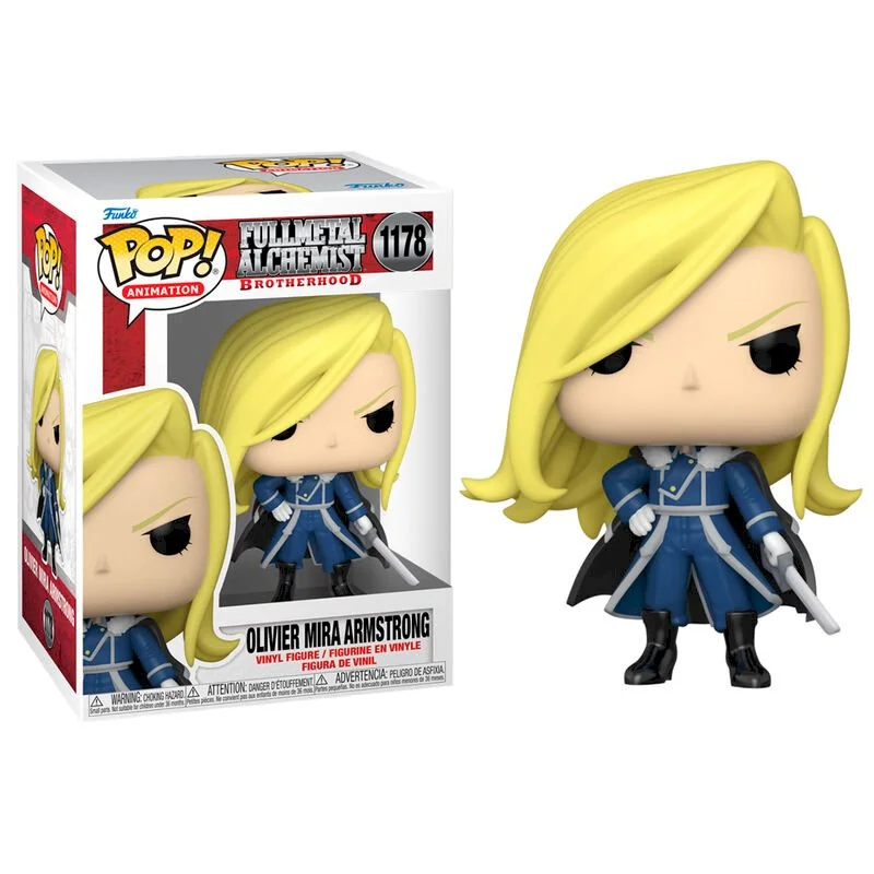 Figurka Funko POP Full Metal Alchemist: Oliver Mira Armstrong 1178 – zdjęcie 3
