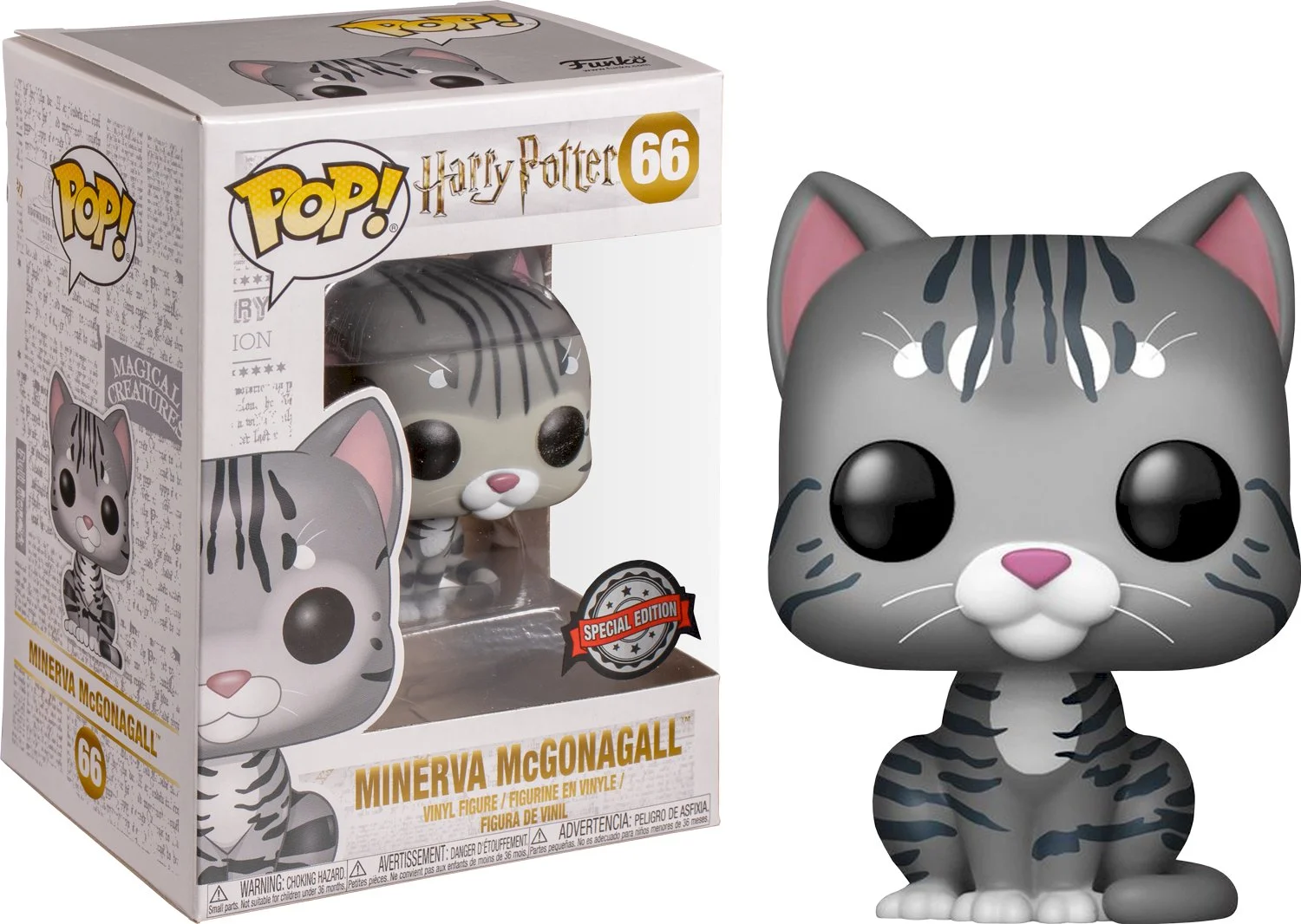 Figurka Funko POP! Harry Potter Minerva McGonagall as Animagus Cat #66 *Na zamówienie – zdjęcie 3