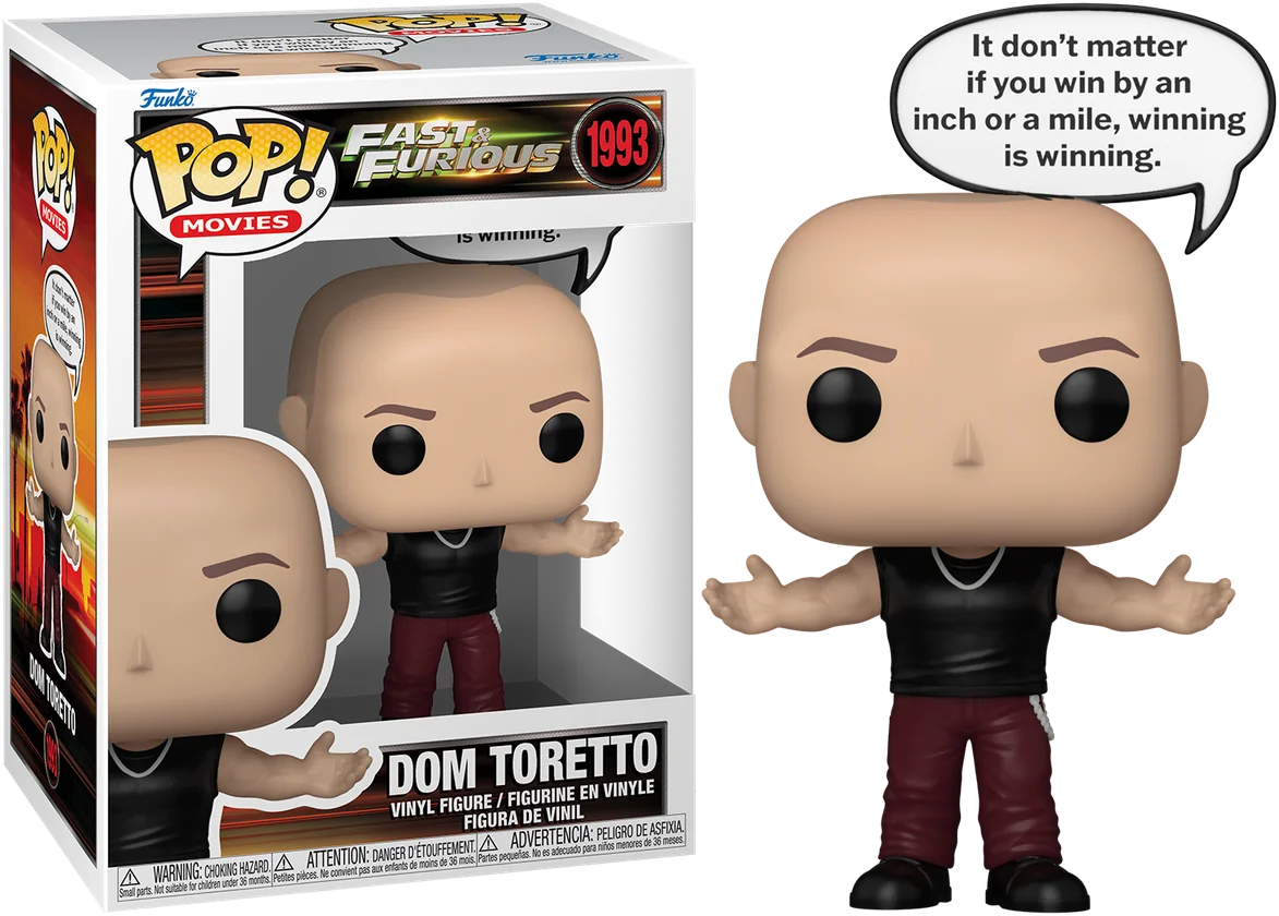 Figurka Funko POP! Fast & Furious - Dominic Toretto (Winning is Winning) #1993
