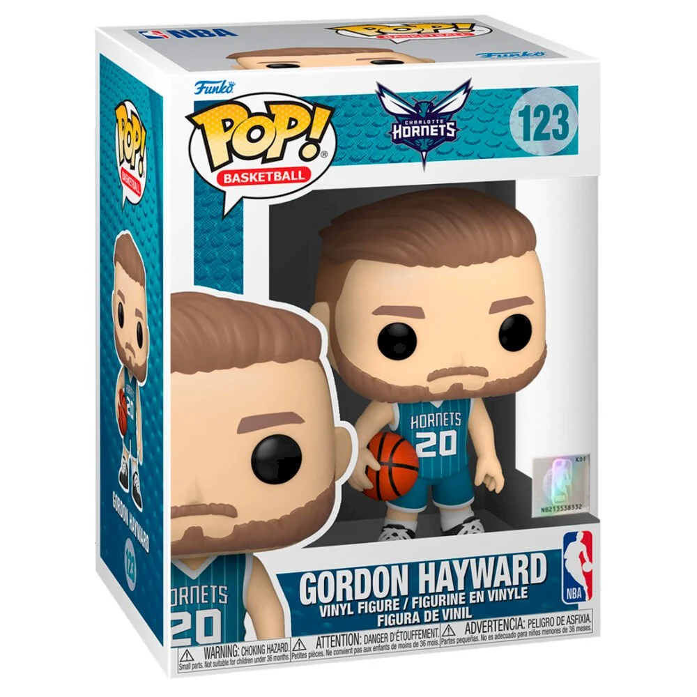 Figurka Funko POP NBA Celtics Hornets: Gordon Hayward 123 – zdjęcie 3